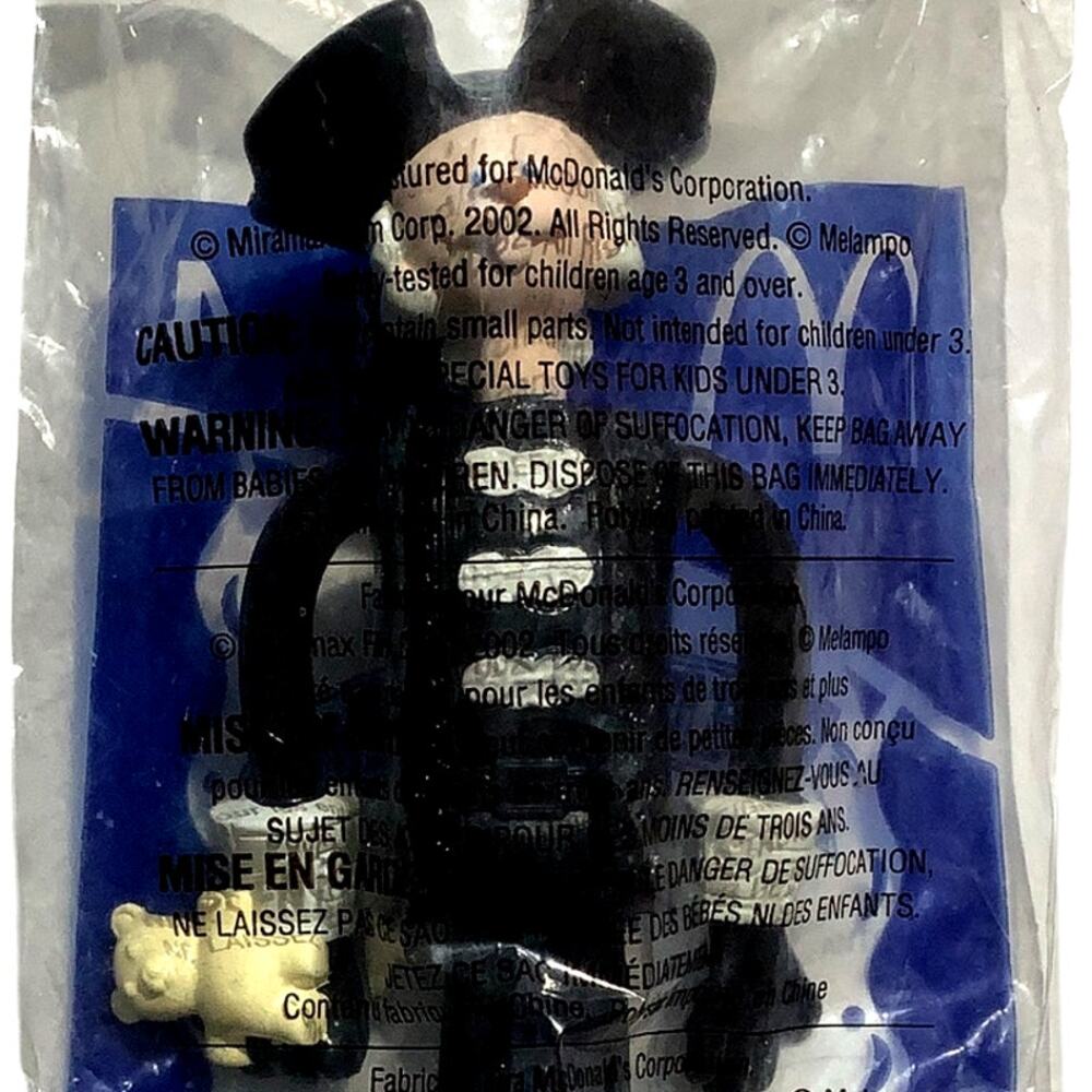 Disney's Pinocchio - Medoro Collectible Figure, McDonald's 2002 Premium, NIP